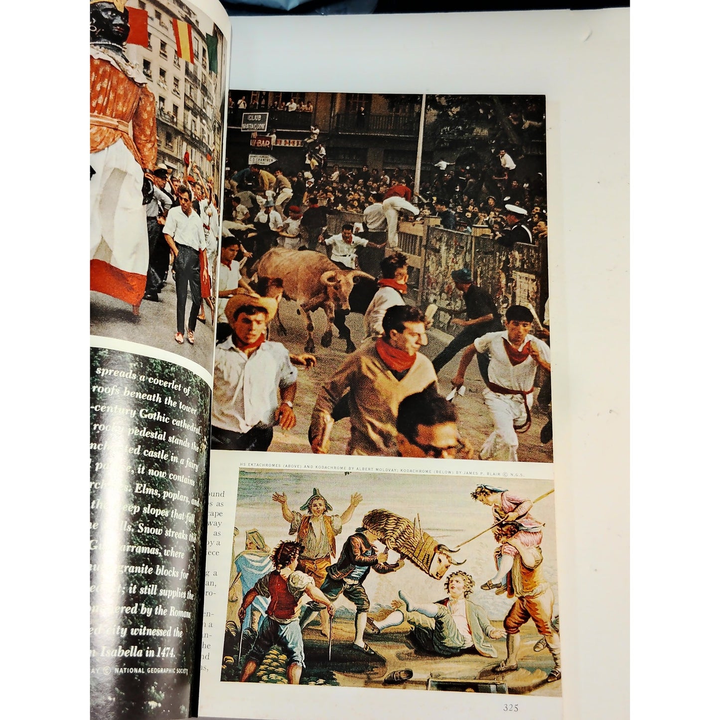 National Geographic Magazine March 1965  Pittsburgh, Spain & Israel, Tree Snails