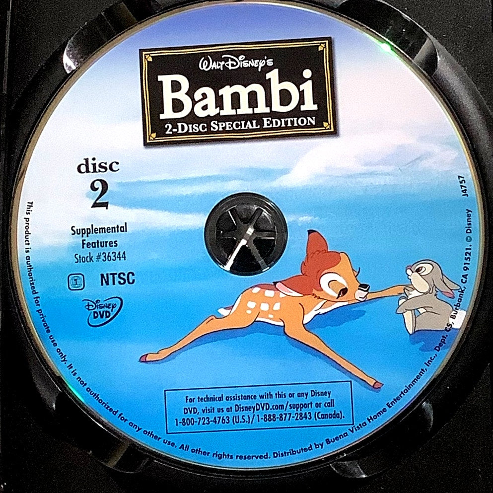 Walt Disney's Bambi (Two-Disc Platinum Edition) [2005 DVD] Kids Animation Comedy
