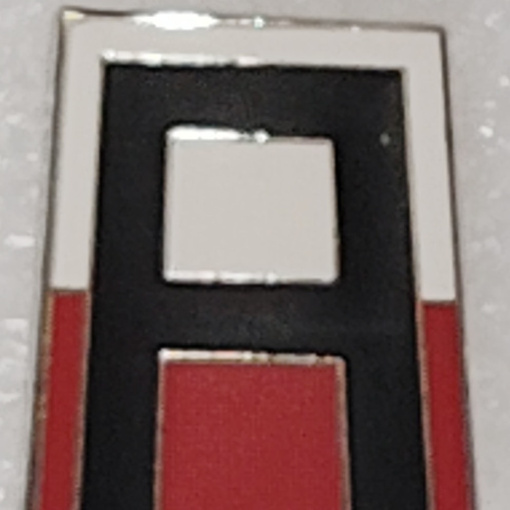 U.S. Army 1st Army "A" Shield Novelty Hat/Lapel/Brooch Pin, Enamel Metal