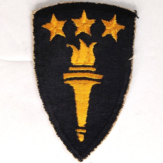 Vintage US Army War College Shoulder Patch Full Color 3" × 2" Sew‑On Embroidered
