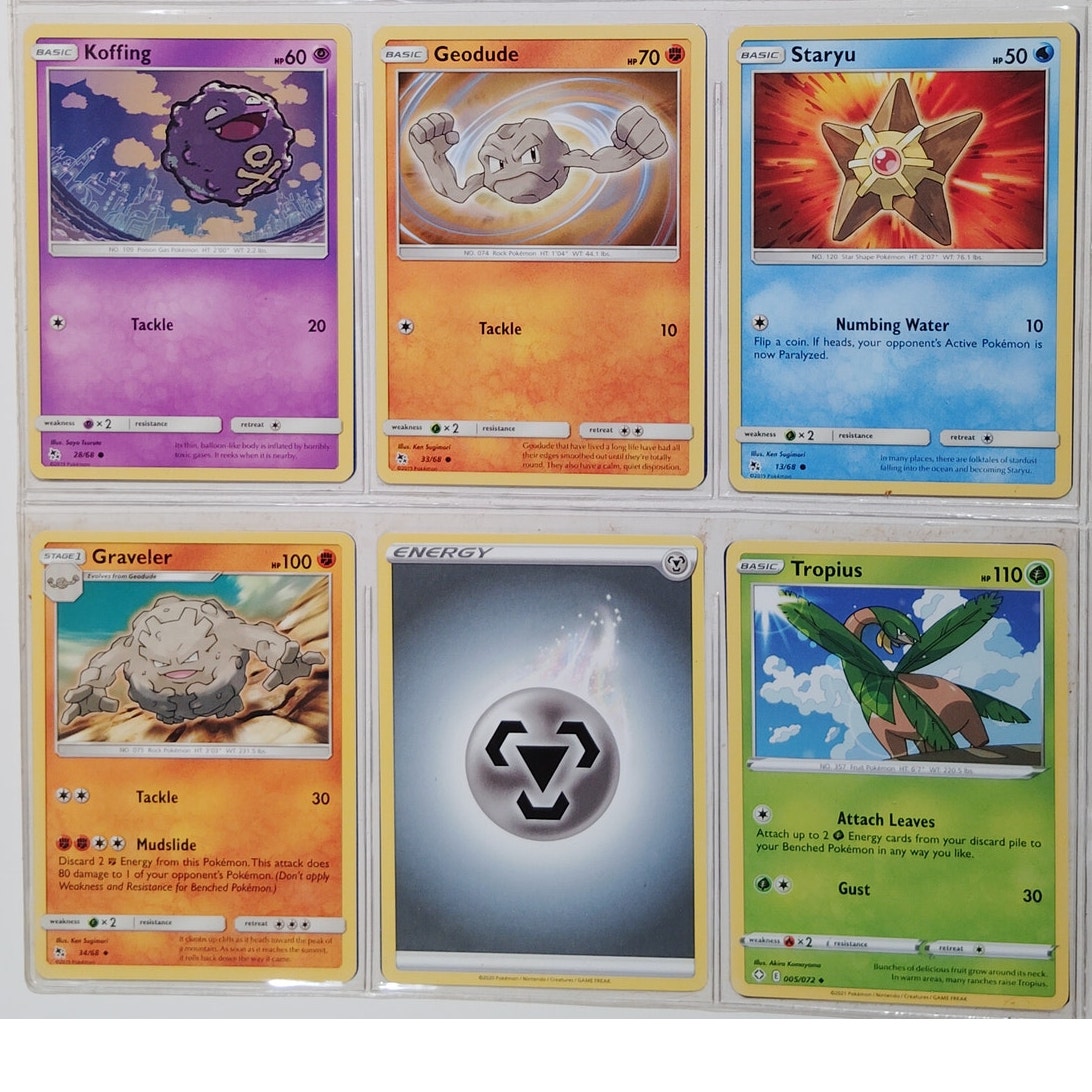 18 Random Pokémon Cards Pictured, Actual Photos Provided