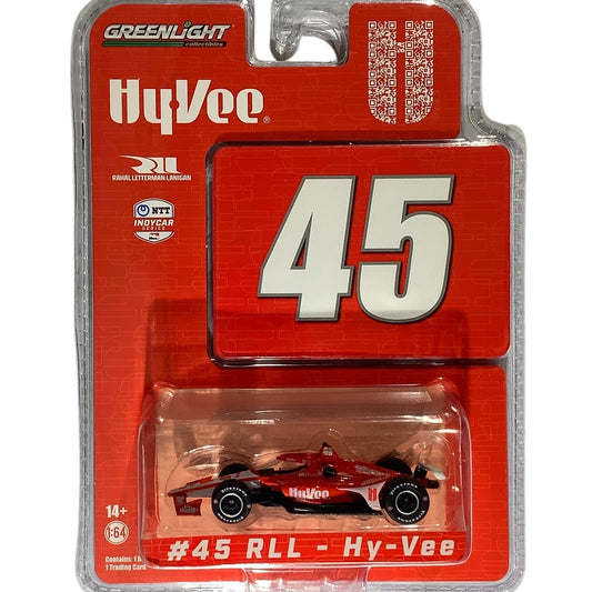 Red Hy-Vee #45 Rahal Letterman Lanigan Greenlight Collectibles 1:64 Indy Car