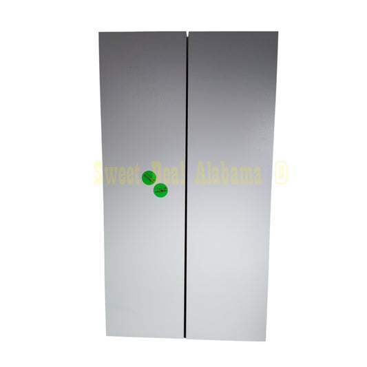 Hampton Bay (2-Pack) 11.25 in. W x 42 in. H Cabinet End Panel in Satin White