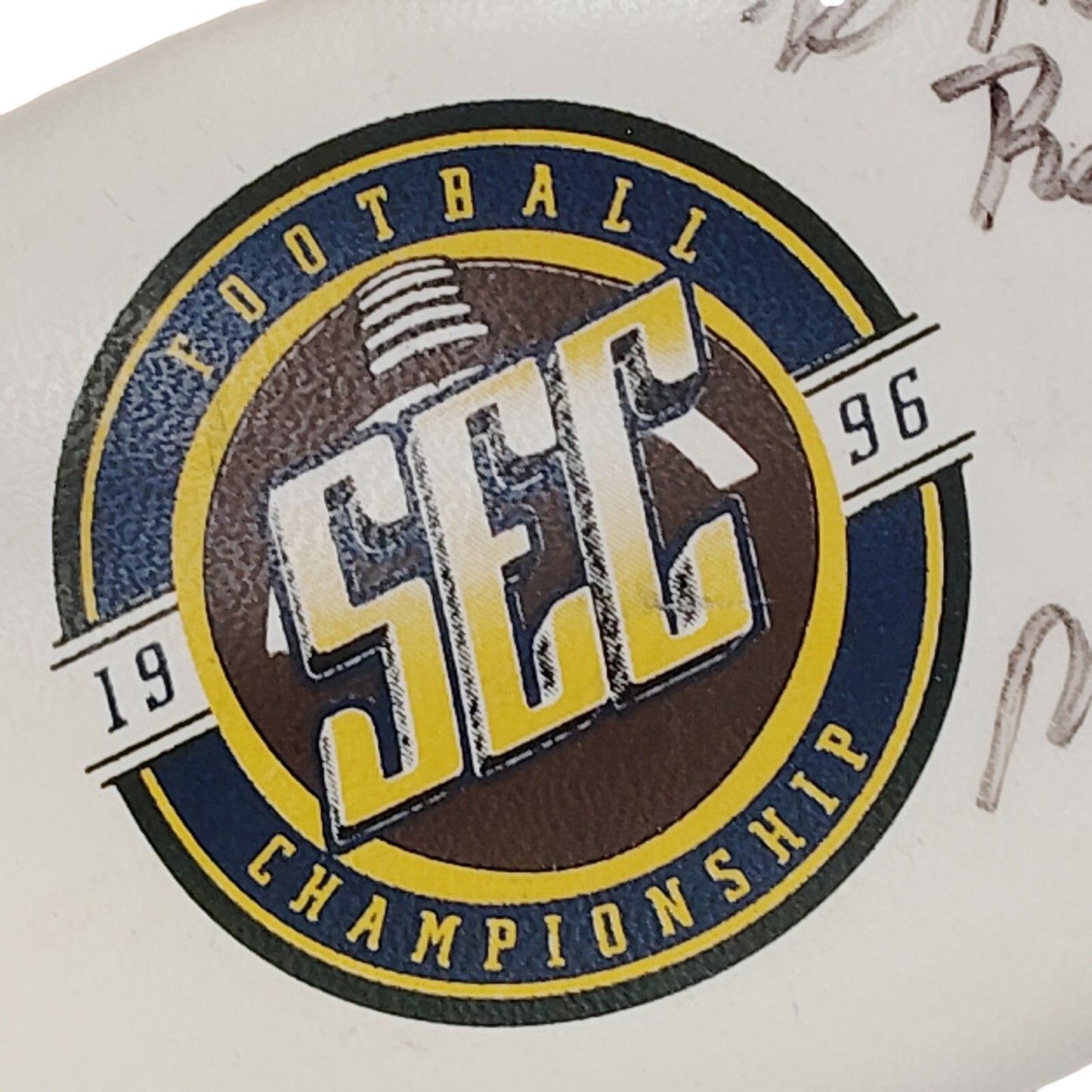 1996 SEC Championship Commemorative Football - Autographed by Mike DuBose - “To Michael, Roll Tide!”
