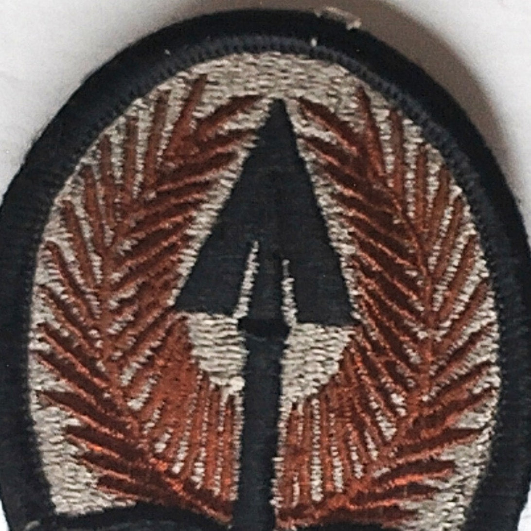 MNC‑I Multi‑National Corps Iraq Patch Spearhead Palm Wreath Hook 2‑5/8" × 2"