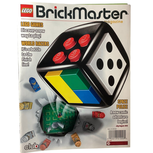 Lego Brickmaster Magazine, July/August 2010, VF/NM 9.0