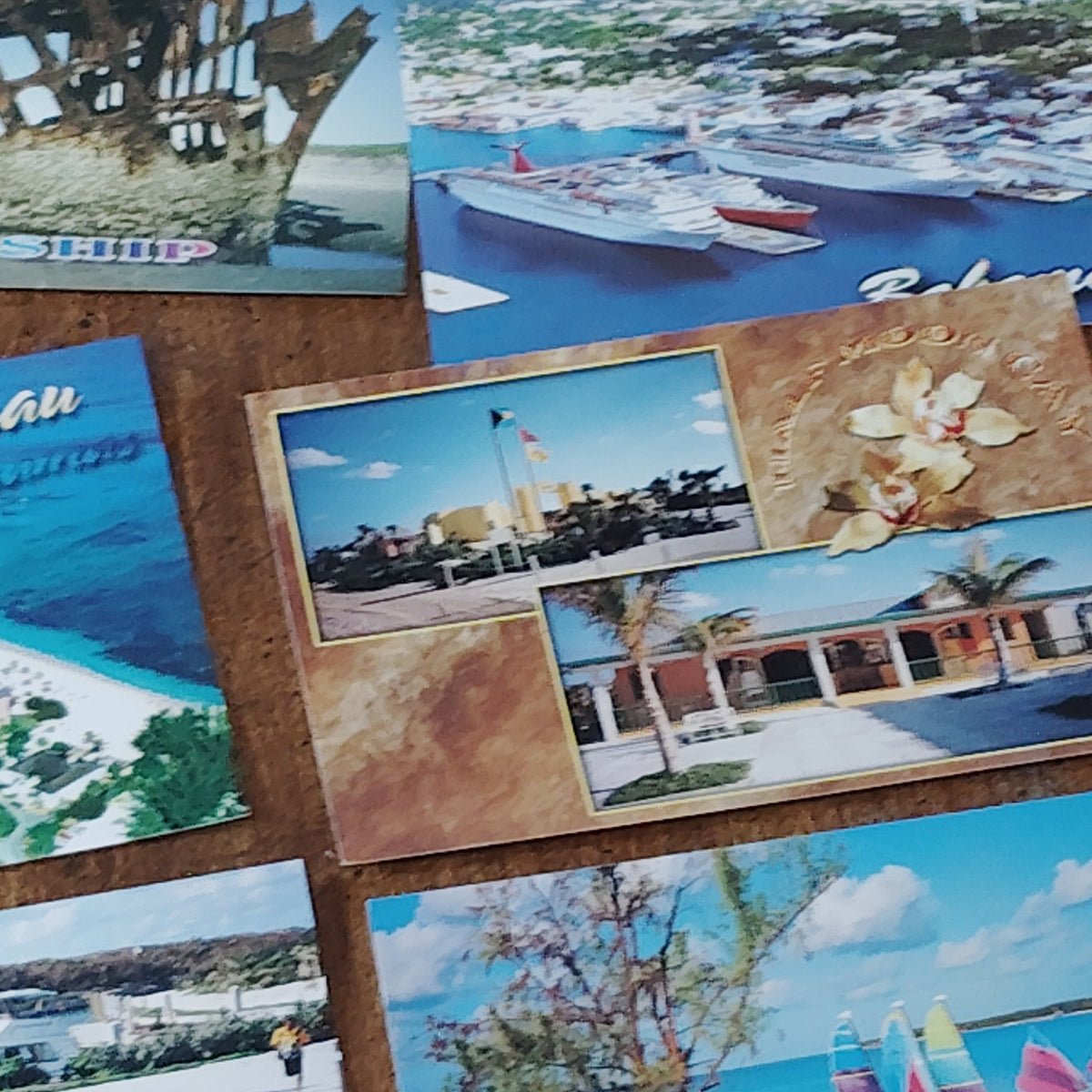 Vintage Bahamas Postcards - Set of 10 Unused Scenic Ephemera Collection