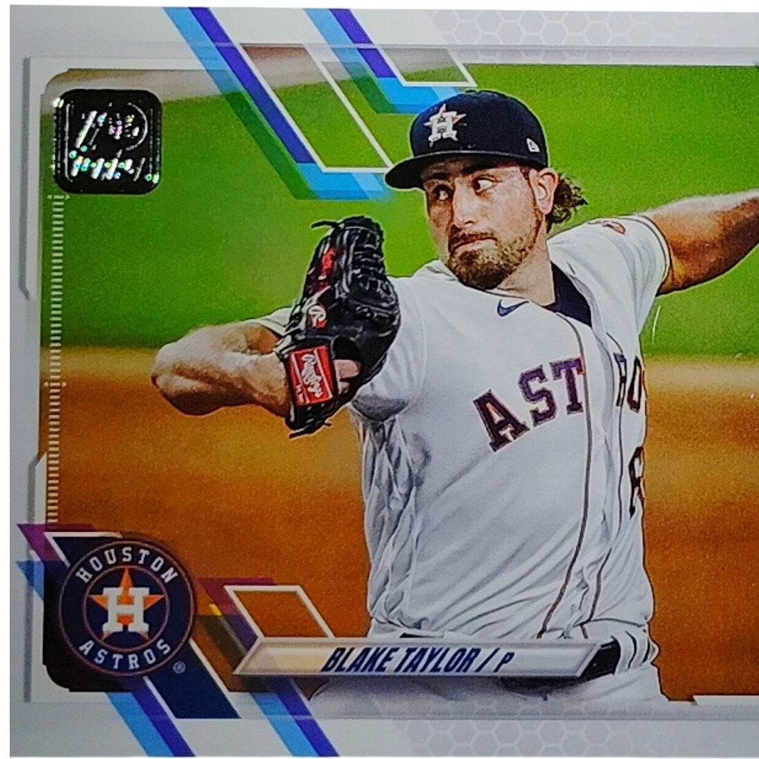 2021 Topps Series 1 Blake Taylor 228 RC Houston Astros Pitcher Rookie VG/EX
