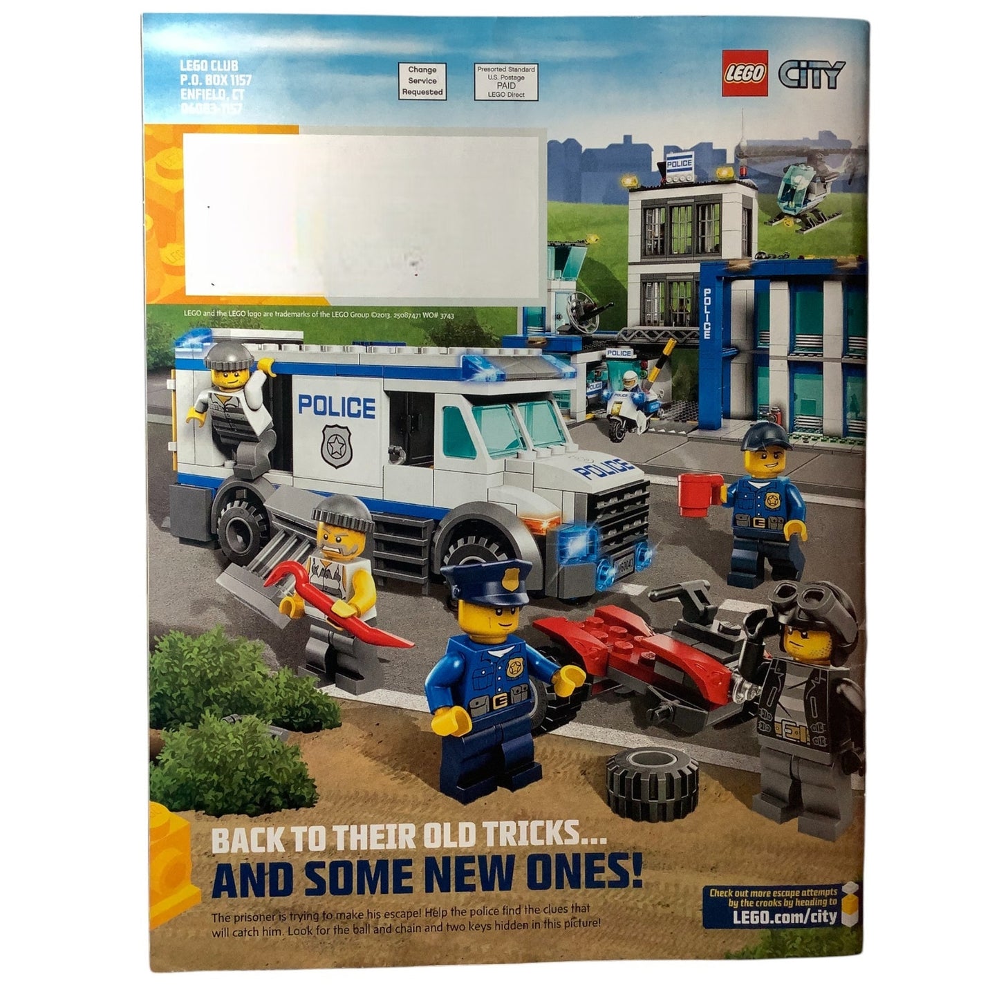 5 x Back Issues Lego Club Magazines, 5  issues from 2010-2014 Pictured