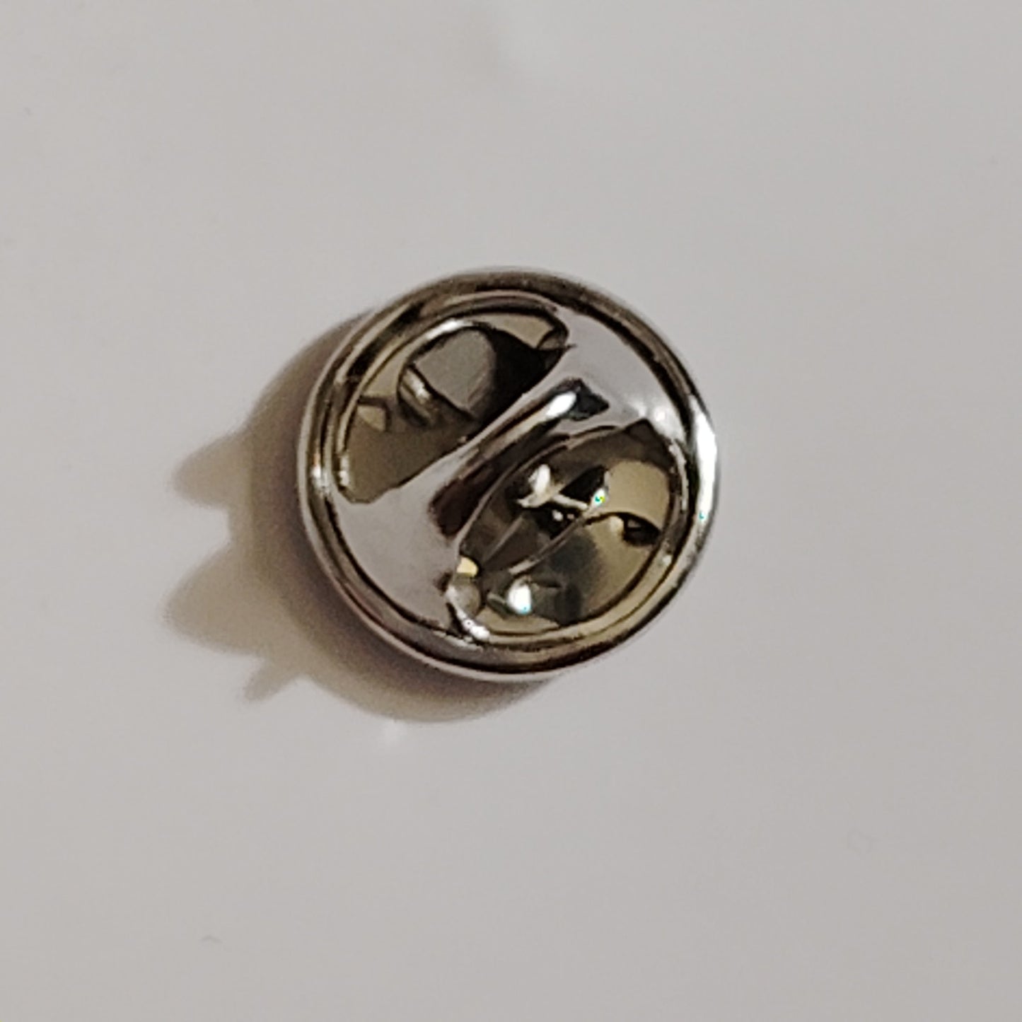 Rothco Thin Blue Line USA Crossed Flag Pin 1" × 5/8"
