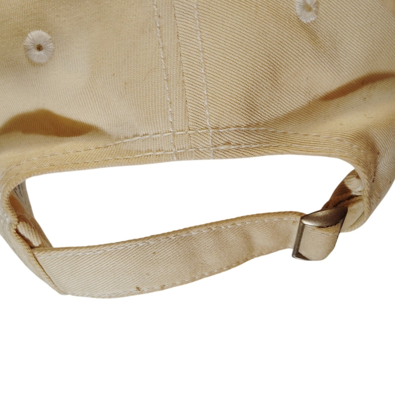 2009 Alabama Crimson Tide National Champions Golf Hat – Adjustable OS, Aged White Panels