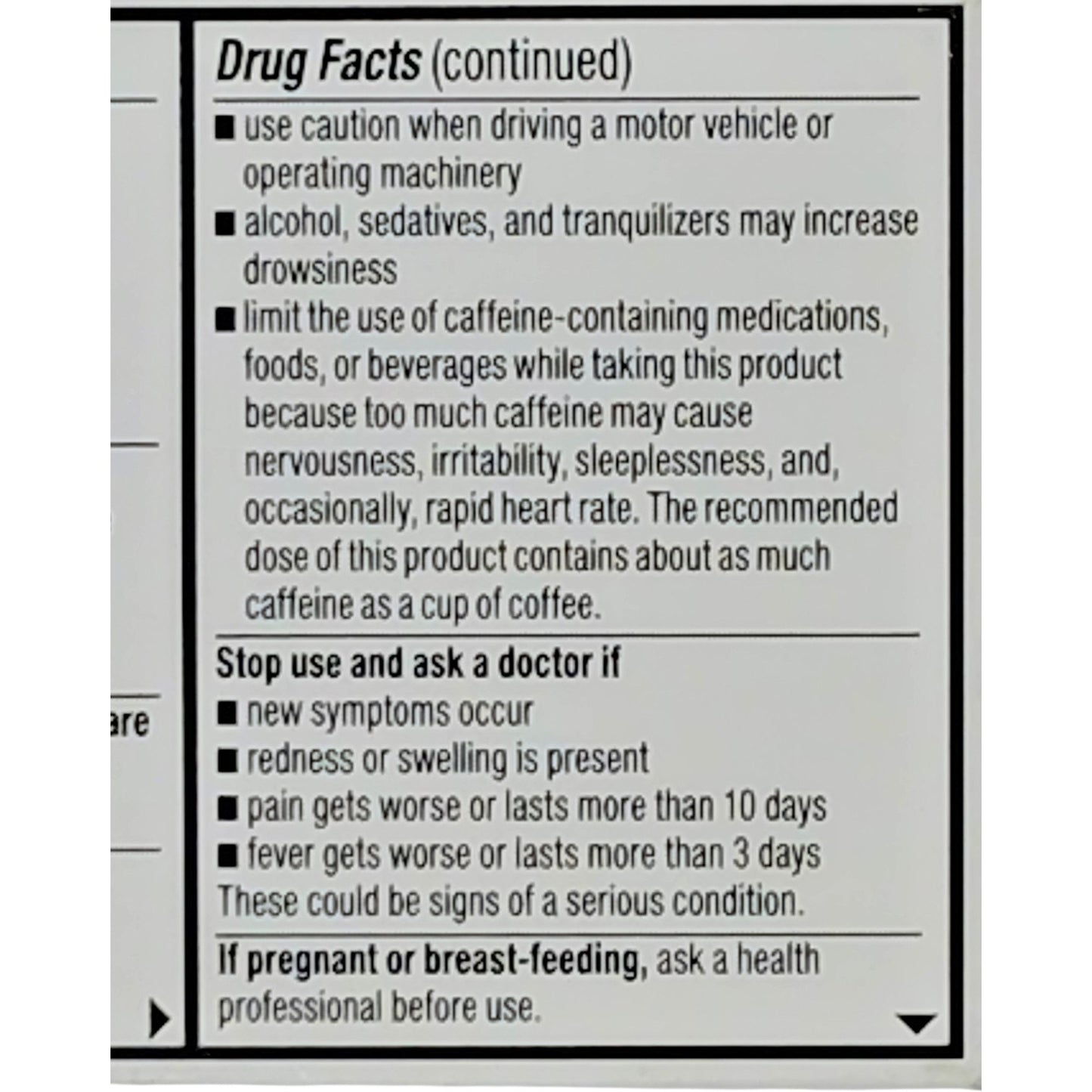 DG Health Menstrual Relief – 40 Caplets – 500mg Acetaminophen – Exp. 04/2027
