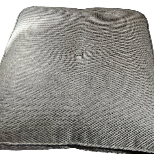 Universal Outdoor Back Cushion – Gray 23x23 – Polyester Fill