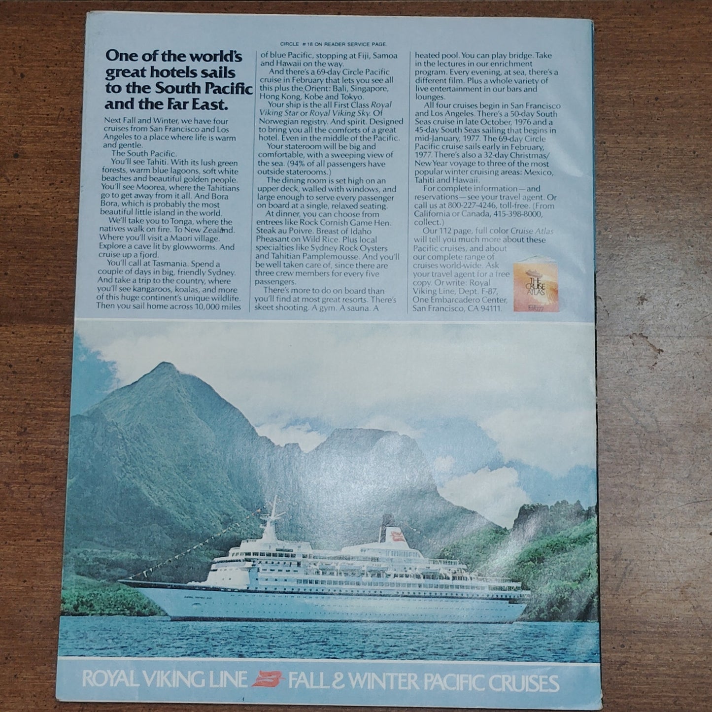 Vintage Travel Magazine - September 1976 - "A Dixie Autumn" Edition