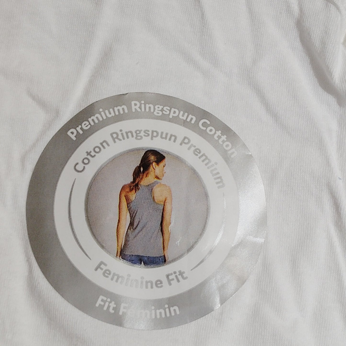 Gildan Ladies Racerback Tank – XL – White