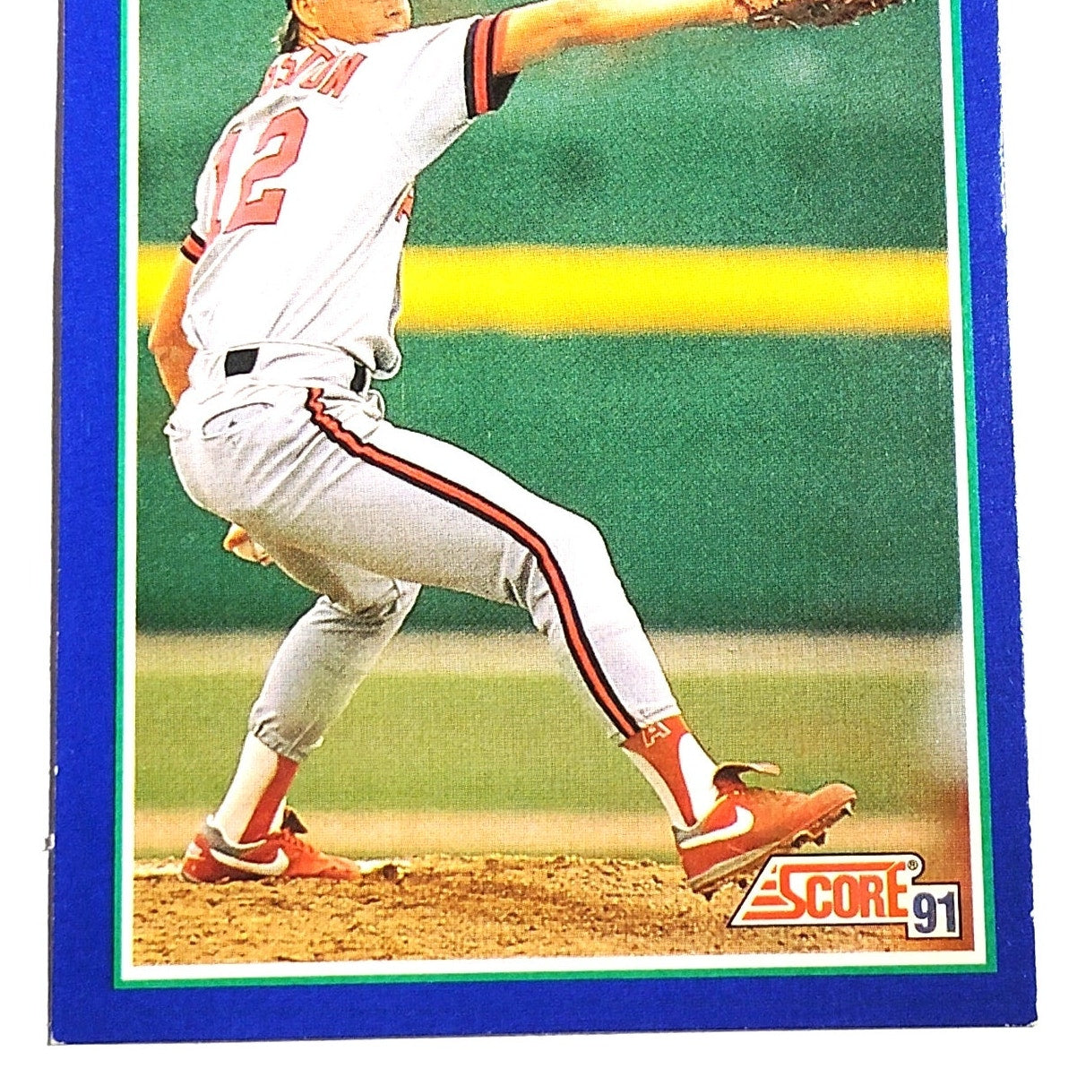 1991 Score Mark Langston #21 California Angels Pitcher MLB Baseball Card NM