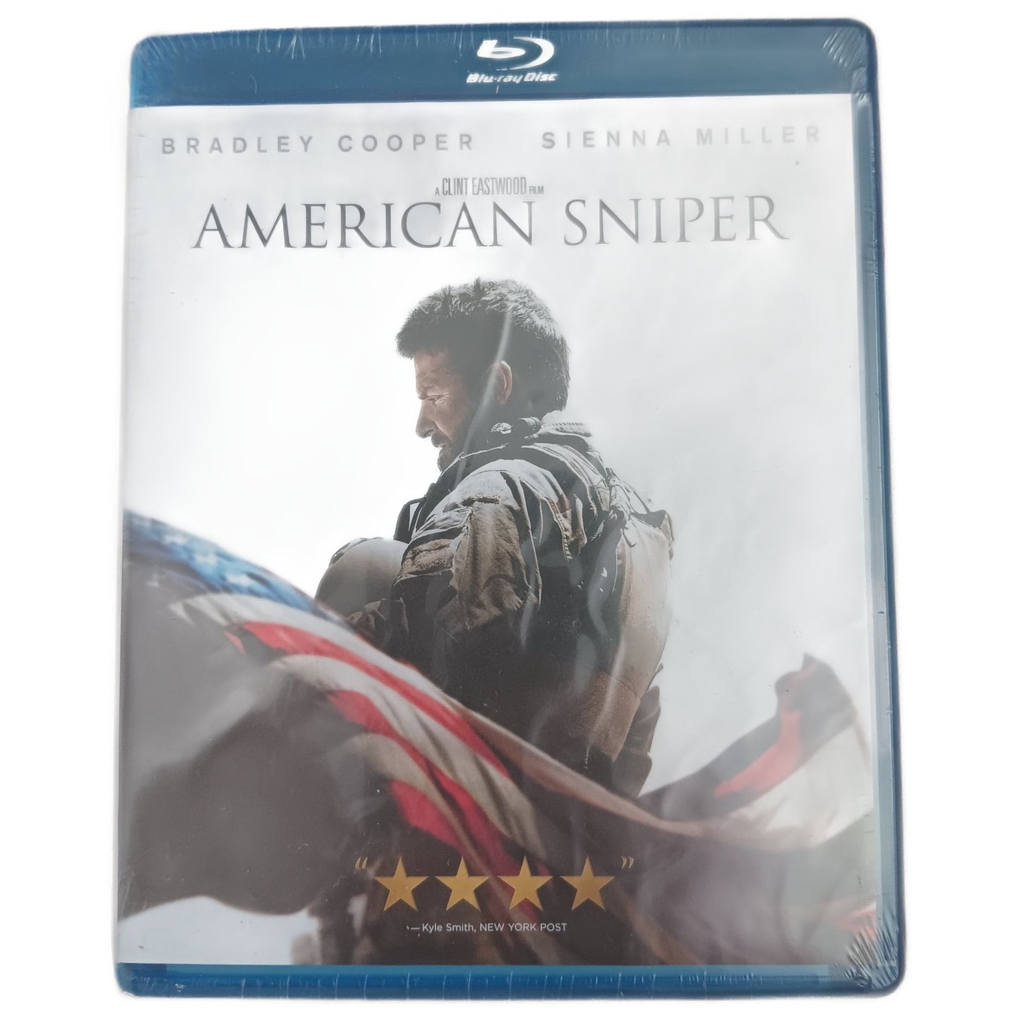 American Sniper - Blu-ray, 2014 War Drama, Bradley Cooper, Clint Eastwood, NIP