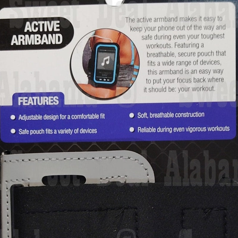 Pro Strength Active Armband – Adjustable Band for Smartphones & Keys