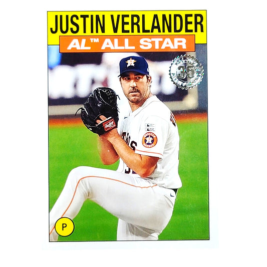 2021 Topps #86AS-18 Justin Verlander 1986 All-Star Insert Houston Astros P VG/EX