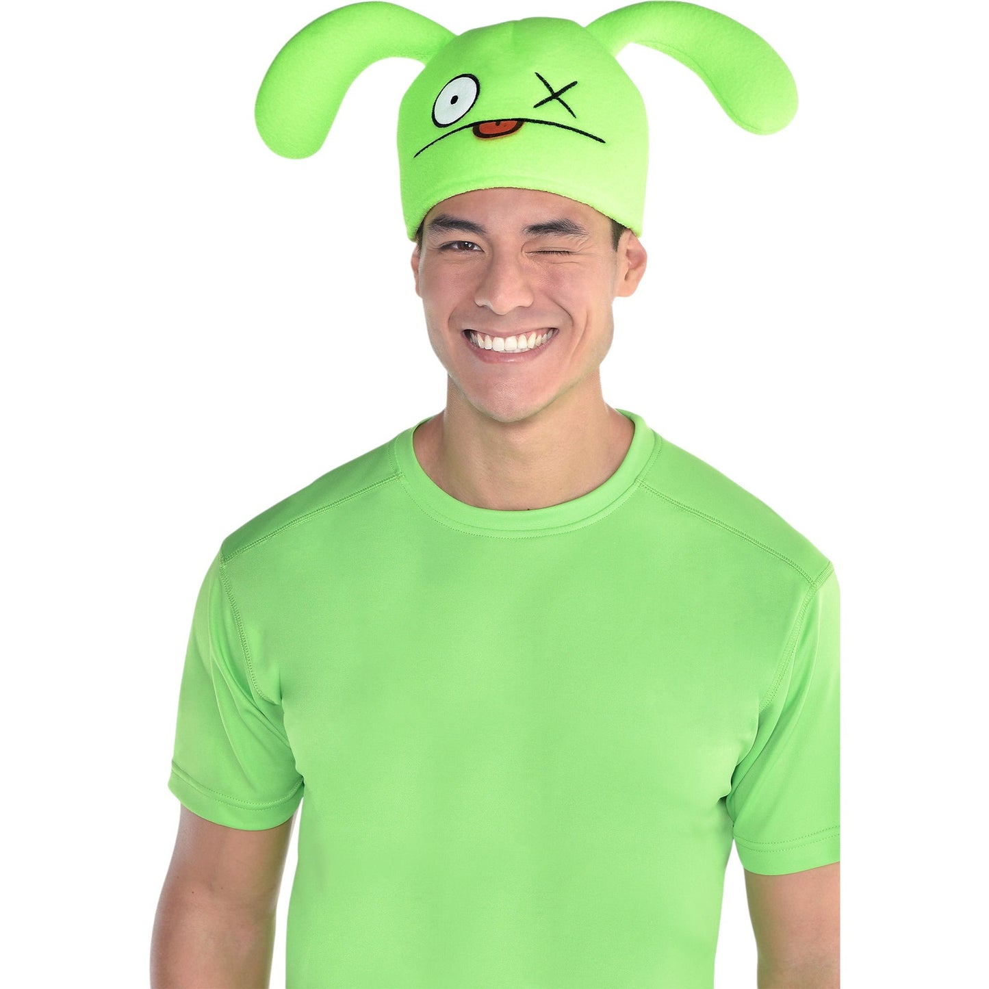 UglyDolls Ox Hat for Adults – Plush Green Costume Accessory, One Size