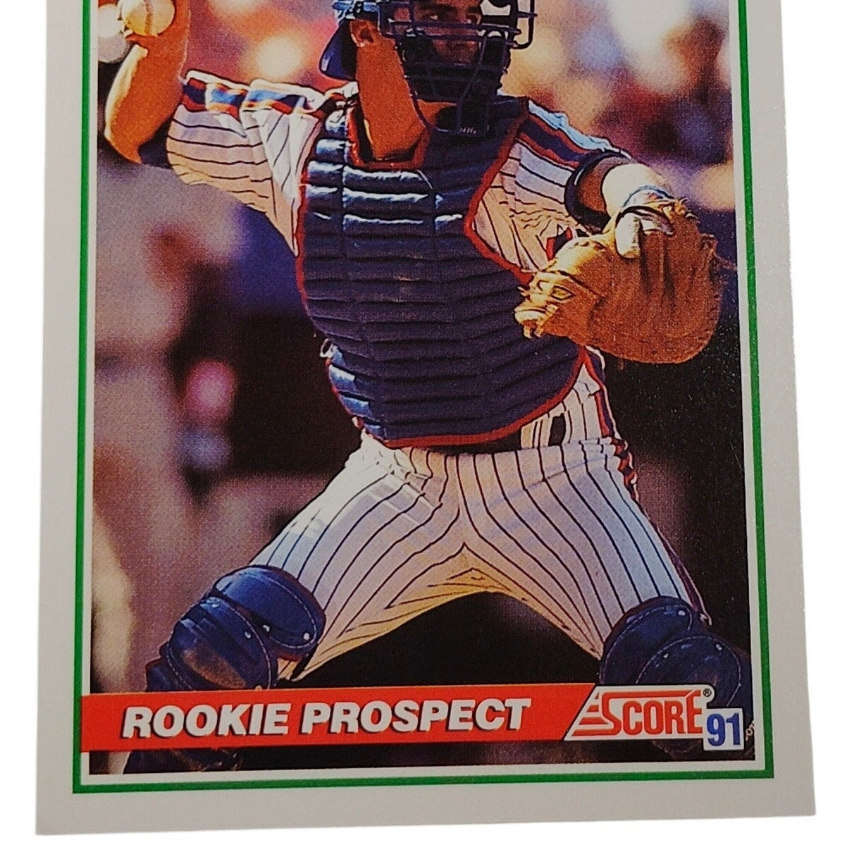 1991 Score Todd Hundley #340 New York Mets Catcher Rookie Prospect Card NM