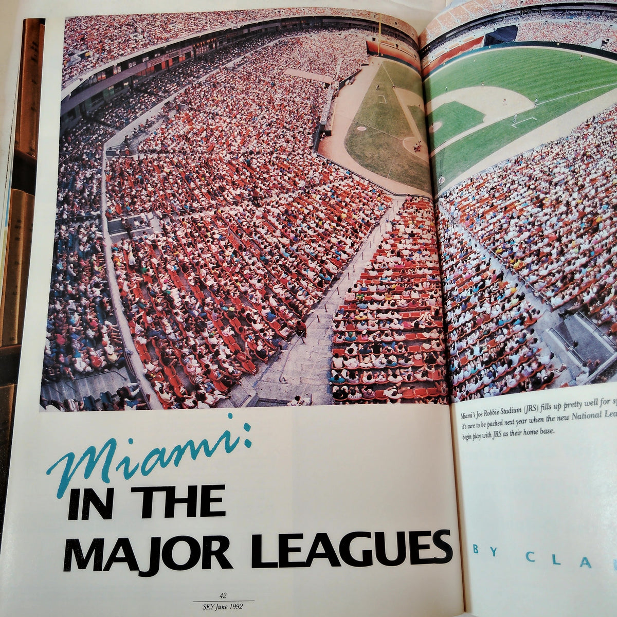 Delta SKY Magazine June 1992 In-Flight - Miami, Bicycles, Frank Lloyd Wright
