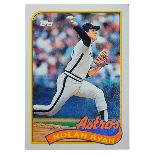 1989 Topps Nolan Ryan #530 Astros Pitcher HOF Legend VG/EX