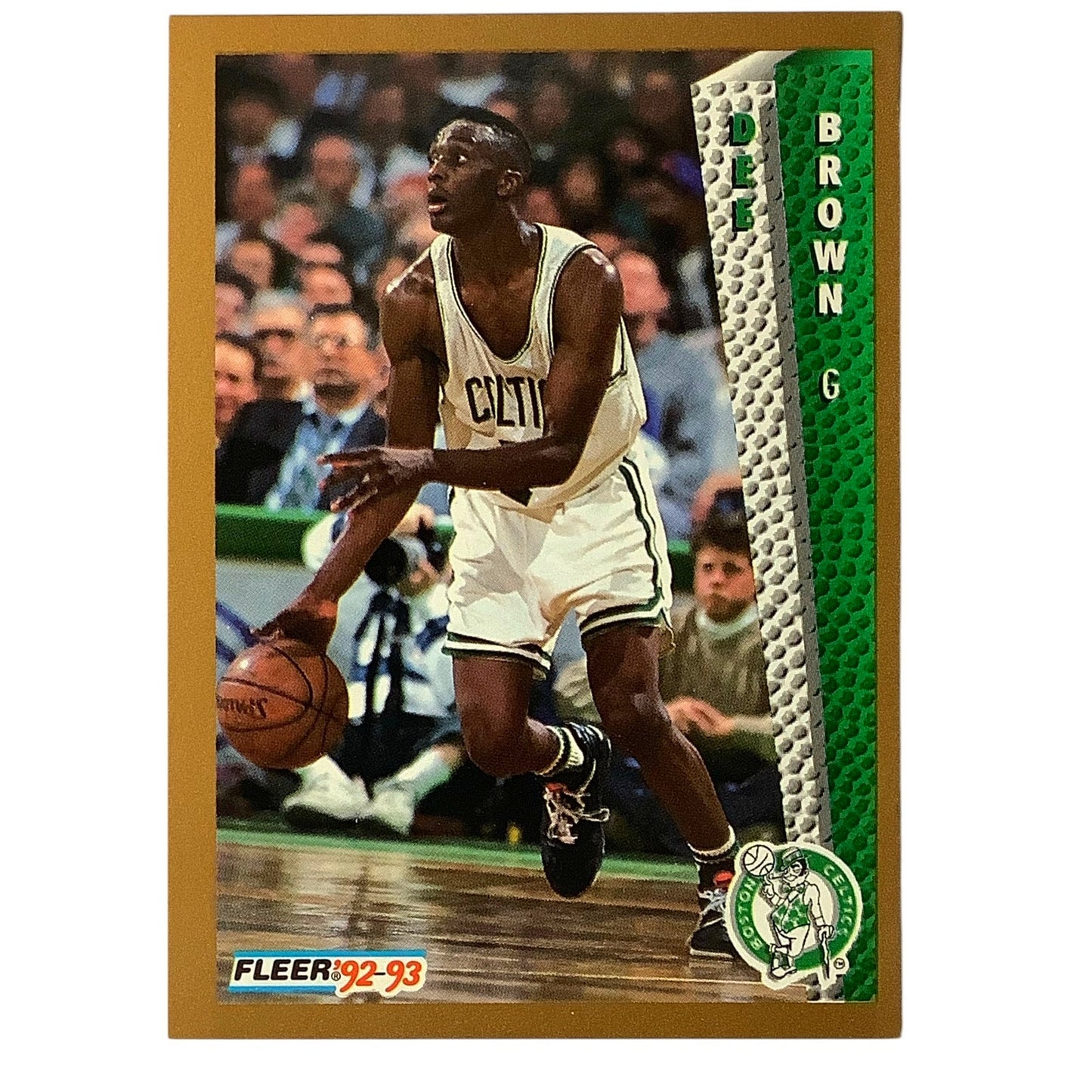 Dee Brown (G), Card #12, Boston Celtics, 1992-93 Fleer NBA