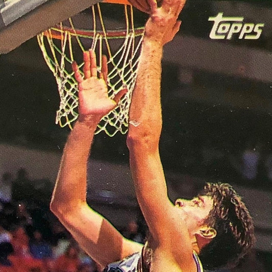 Christian Laettner, Minnesota Timberwolves, 1993 Topps Collector's Card 334, EXC