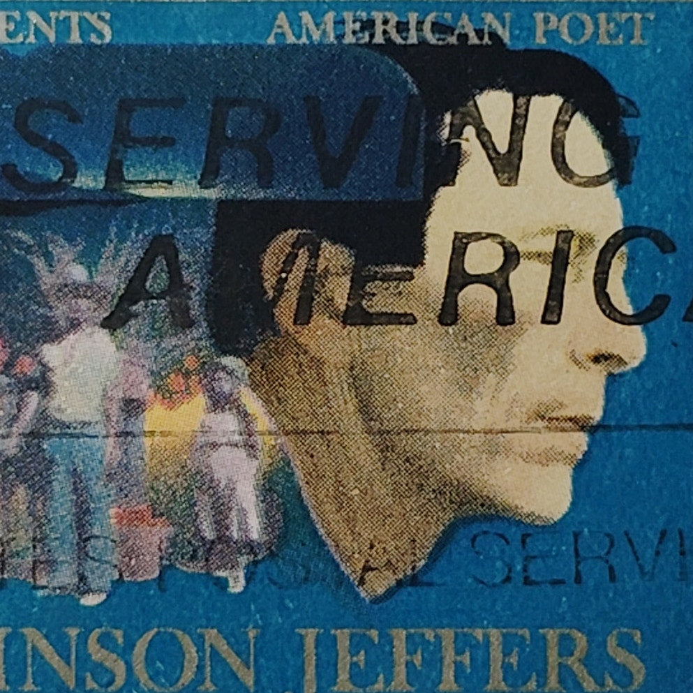 1973 US Postage Stamp Scott #1485 8c Robinson Jeffers American Poet Used