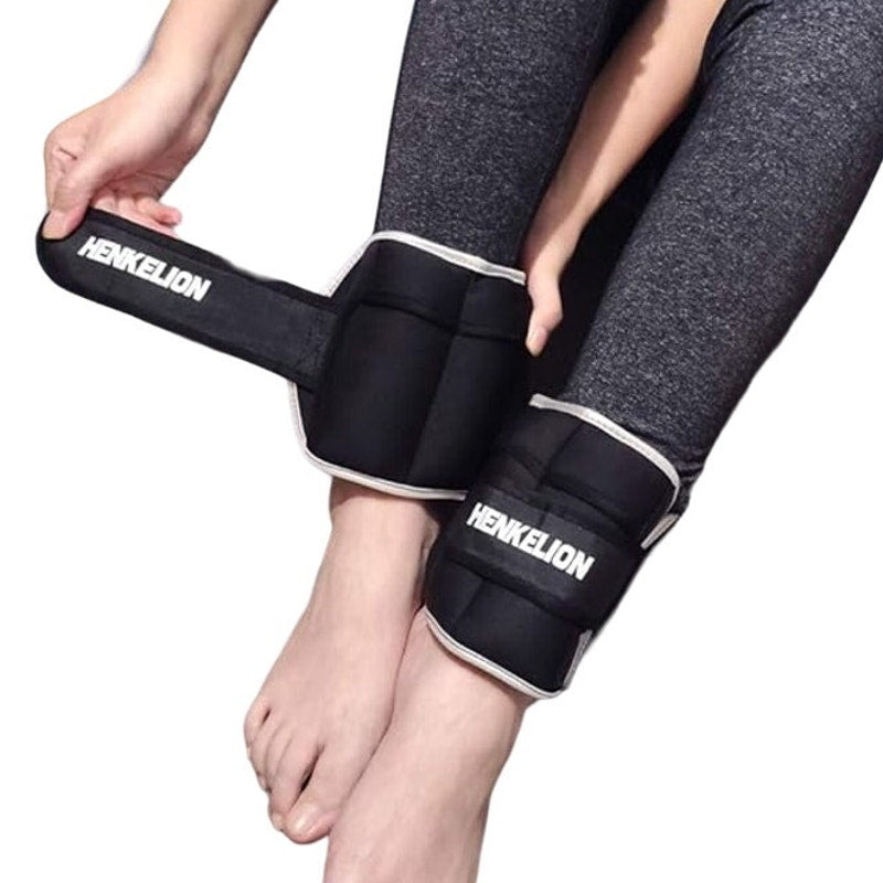Adjustable Ankle Weights 1-2 LBS for Jogging, Gymnastics, Aerobics, Phy. Therapy