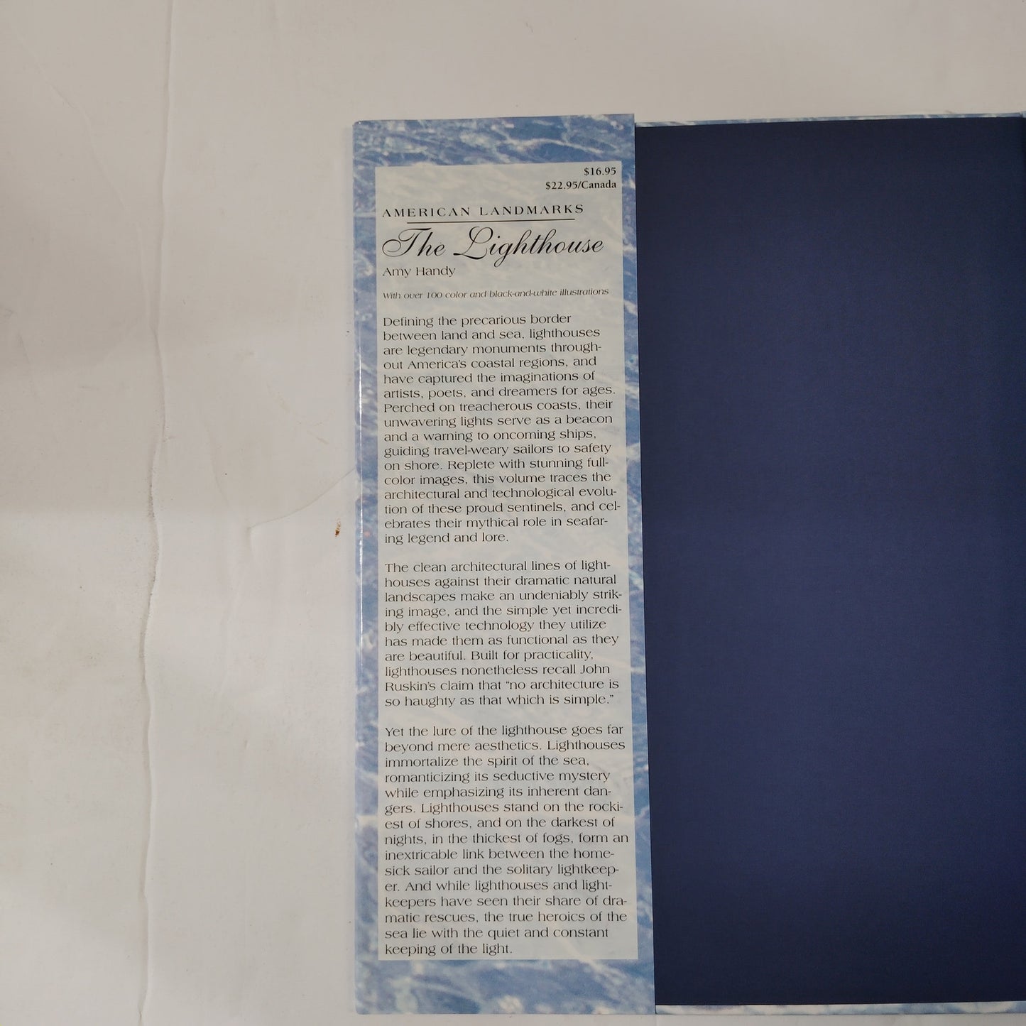 VTG 1999 American Landmarks: The Lighthouse by Amy Handy Hardcover Book