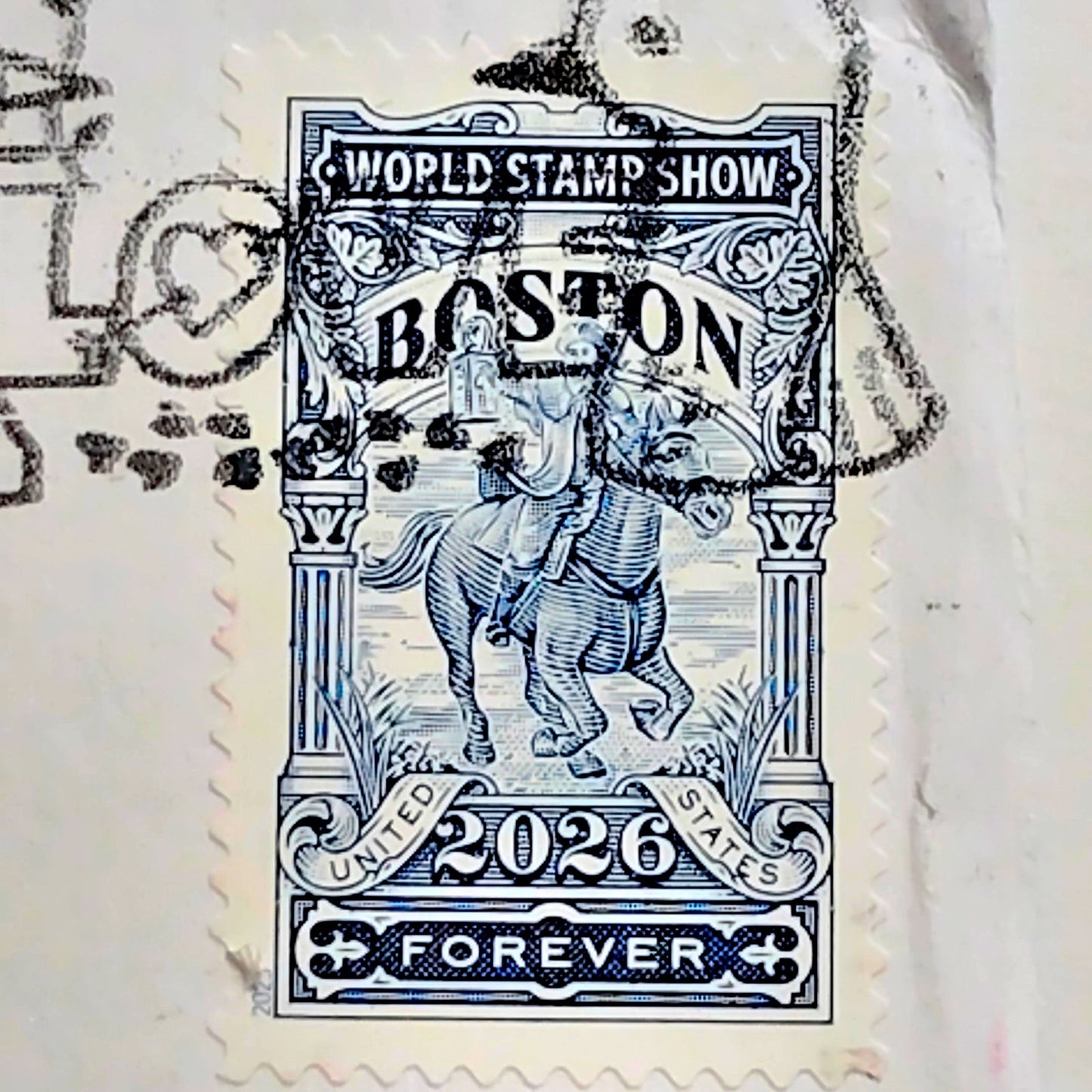 2025 USA Boston 2026 Midnight Rider Forever Stamp Scott 6030 - Canceled