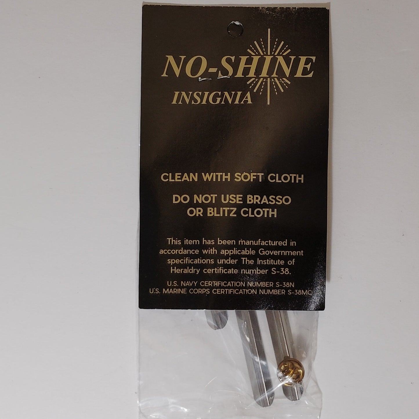 Mounting Rack Bar for 7 Ribbons (3/3/1 Centered w/ 1/8" Gap) – No-Shine Insignia