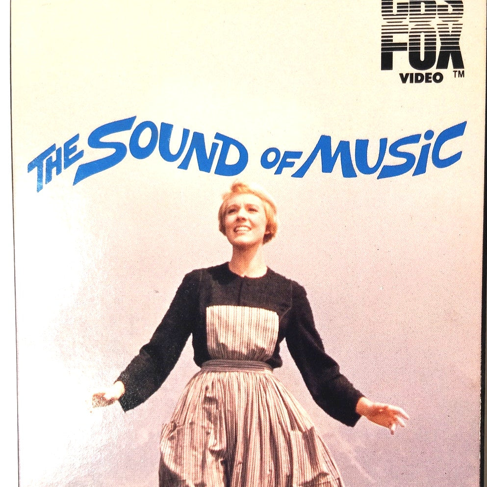 The Sound of Music (1965) VHS 1986 2‑Tape Set Julie Andrews Christopher Plummer