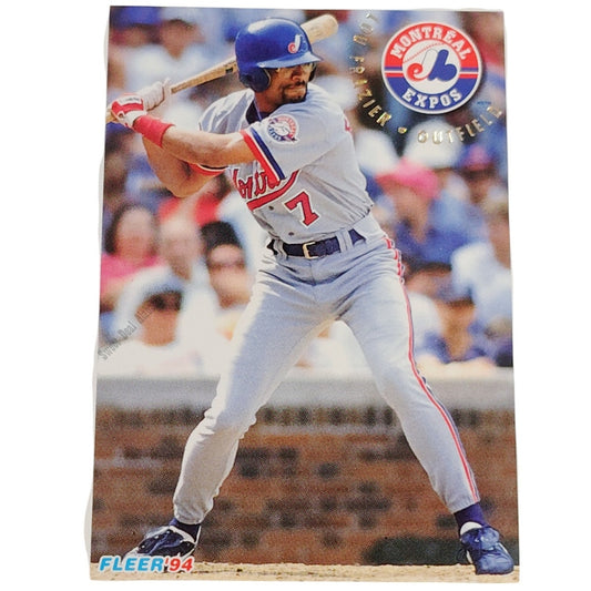 Lou Frazier, Montreal Expos, #539, 1994 Fleer Baseball Collector's Card