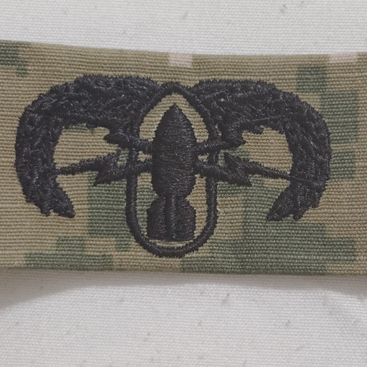 U.S. Army EOD - Basic Level Patch – OCP Scorpion W2 – 7.25" × 1.31" Sew‑On Tape