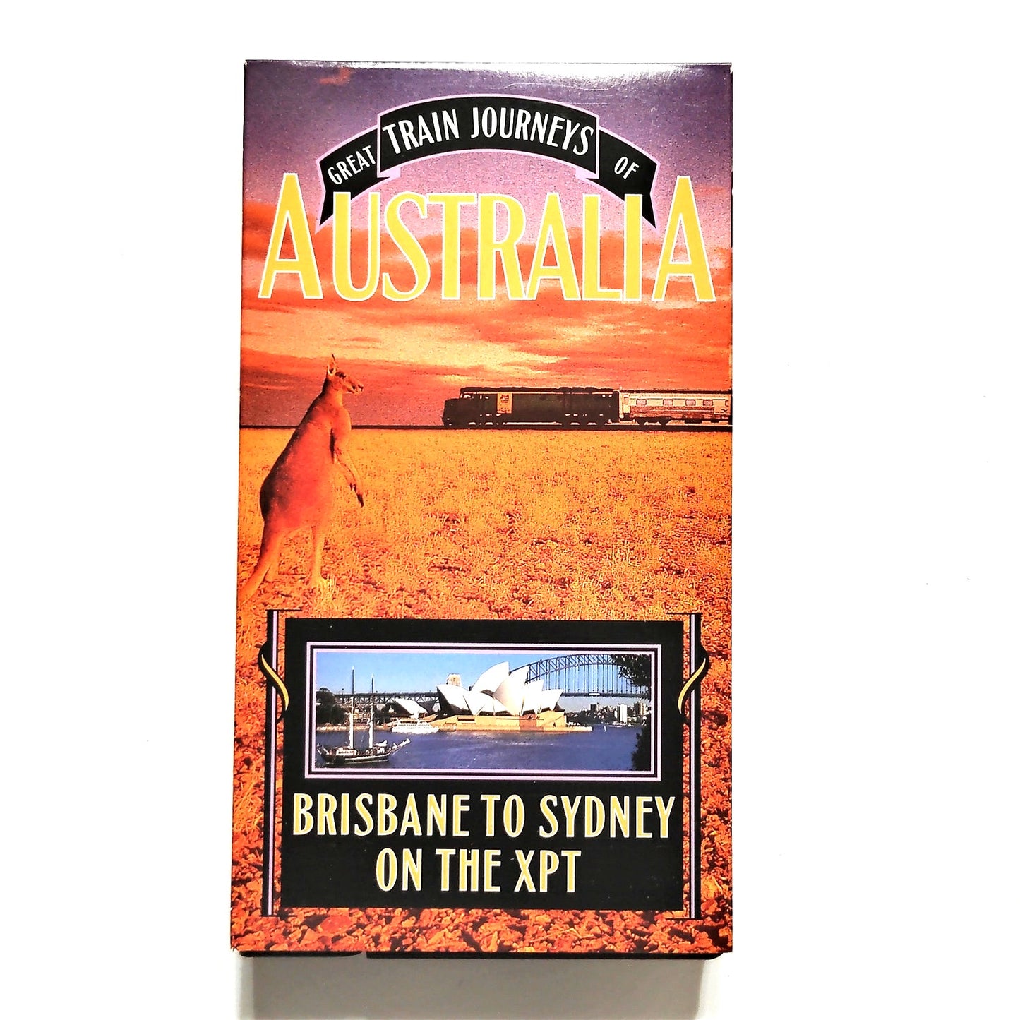 Great Train Journeys of Australia 5‑Tape VHS Boxed Set 1997 Travel Documentary