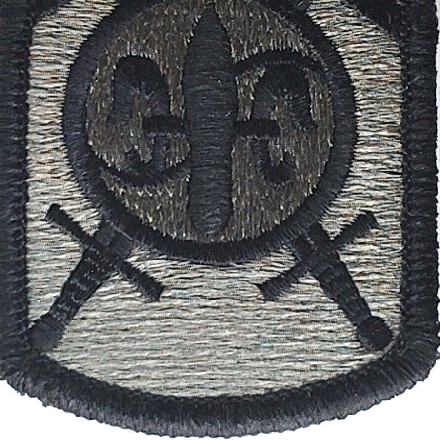 501st Sustainment Brigade Subdued SSI Novelty Patch Hook Backing 3" x 2" ACU OCP