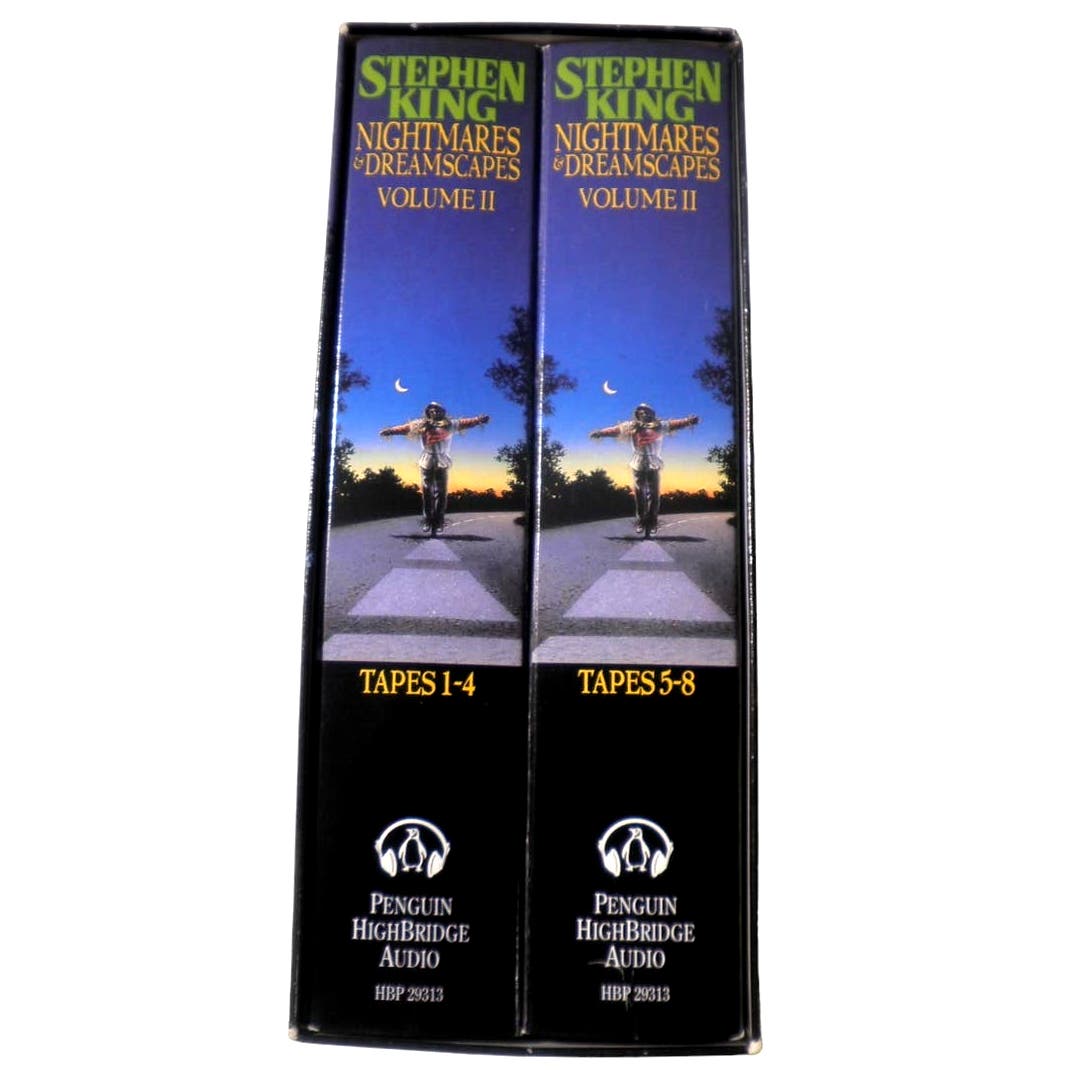 8 Audio Cassettes - Stephen King Nightmares and Dreamscapes, Vol. 2, 1993