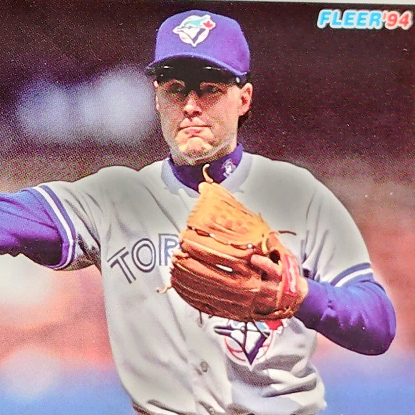 Dick Schofield, Toronto Blue Jays, #341, 1994 Fleer Baseball Collector's Card