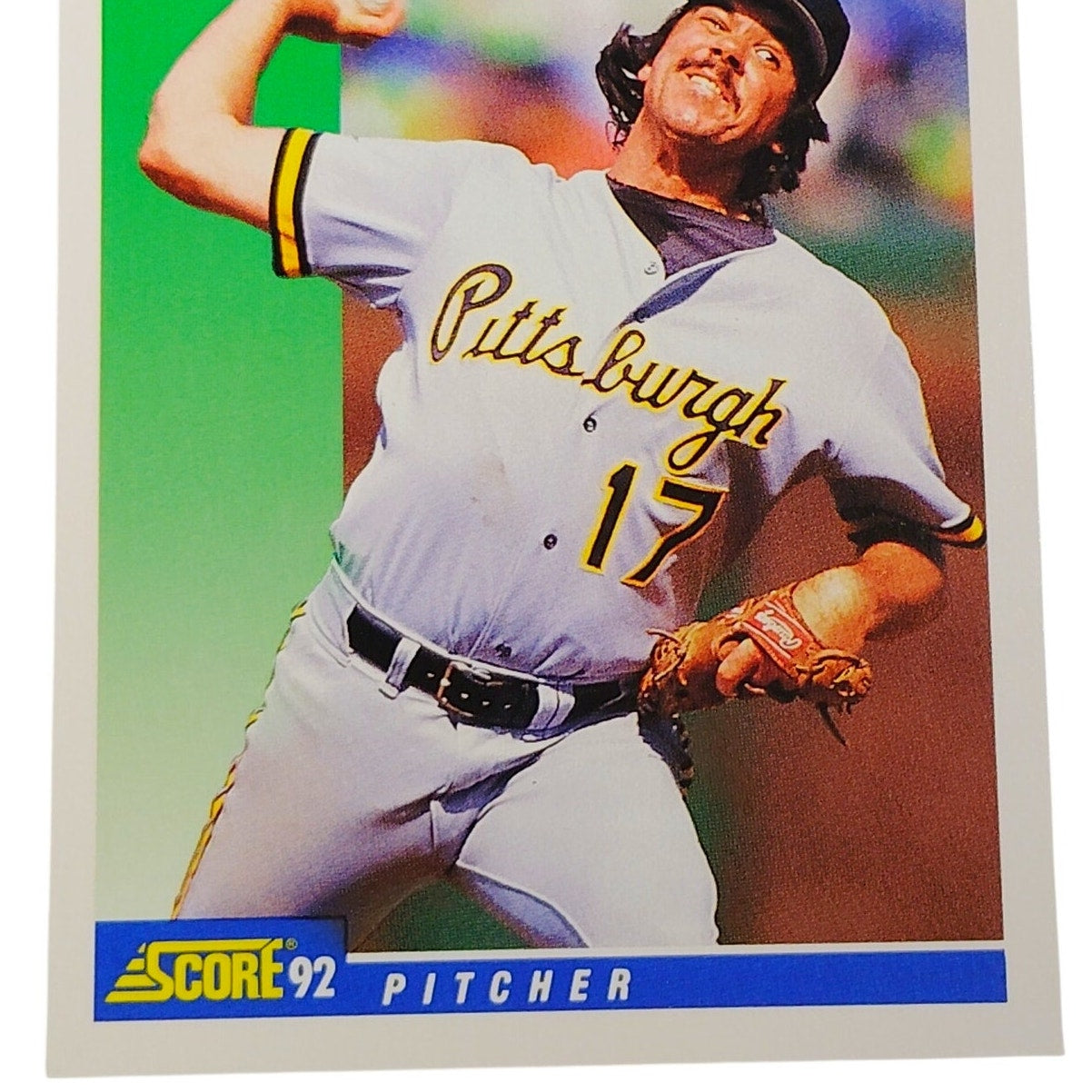 1992 Score Bob Walk #54 Pittsburgh Pirates Pitcher MLB Baseball NM