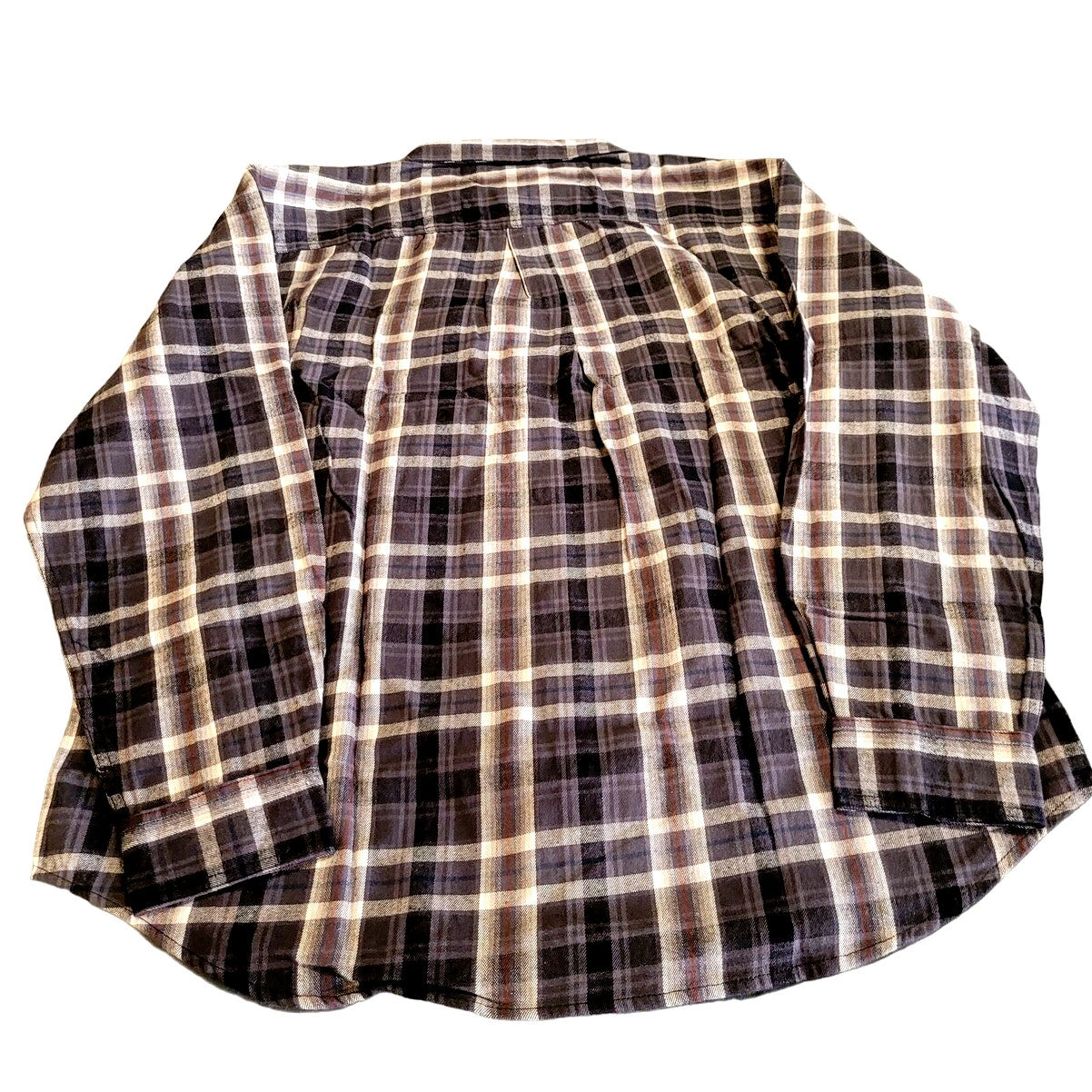 Ely Cattleman Unlined Flannel Big and Tall Mens Long Sleeve Western Shirt, 2XL