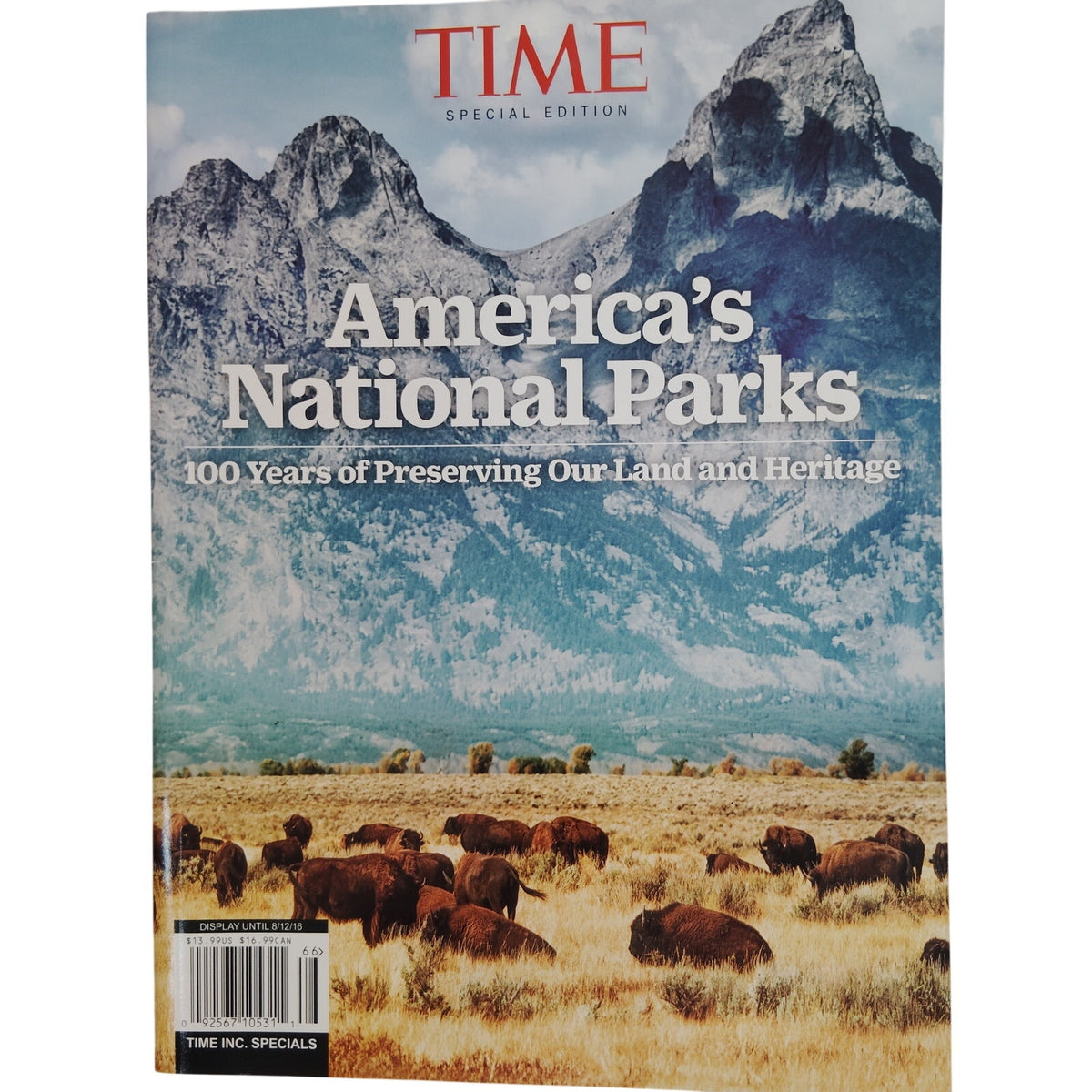 TIME America's National Parks 100 Years Special Edition Magazine 2016 NPS