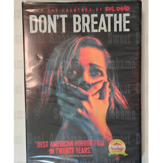 Don't Breathe (2016 DVD) View 88 Minutes of Horror, Thriller - Rating: R