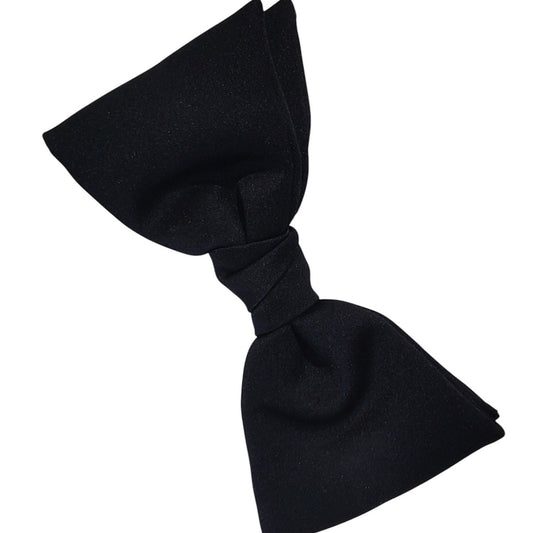 Air Force Blue Satin Bow Tie, Clip-On, Shade 1160 Midnight USAF & CAP Mess Dress