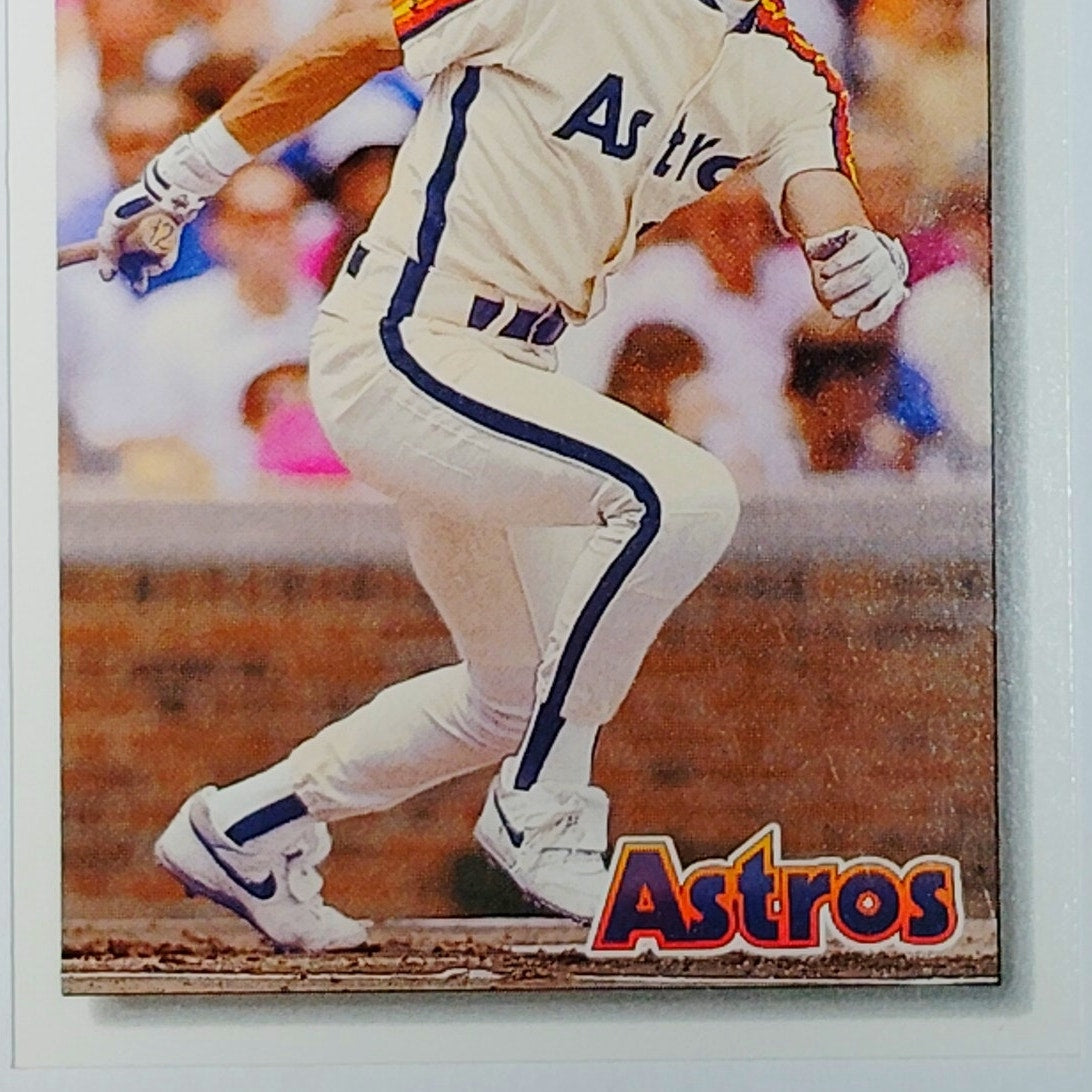 1992 Upper Deck Steve Finley #368 Houston Astros CF OF Action Shot - VG/EX