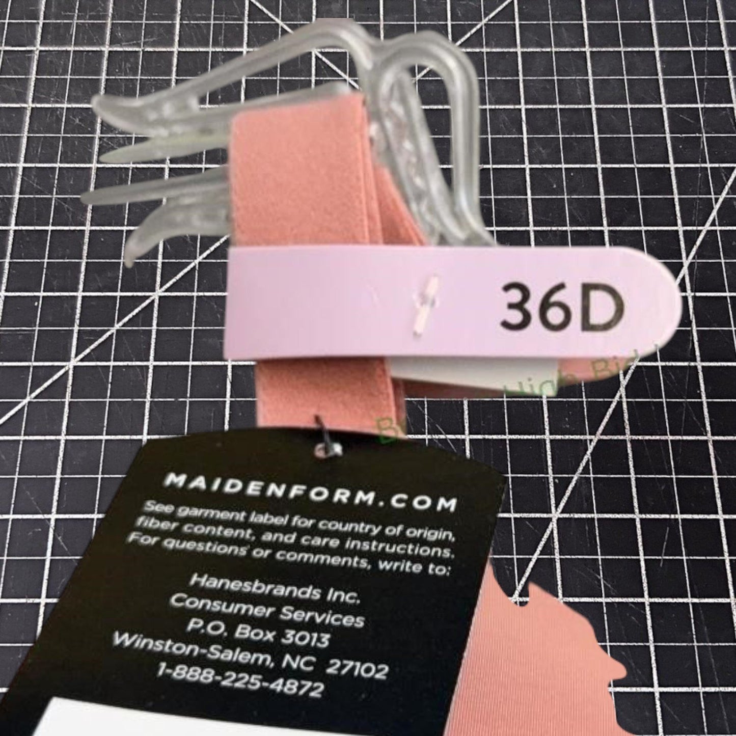 Maidenform One Fabulous Fit 2.0 Tailored Demi Underwire Bra – Misted Rose – 36D