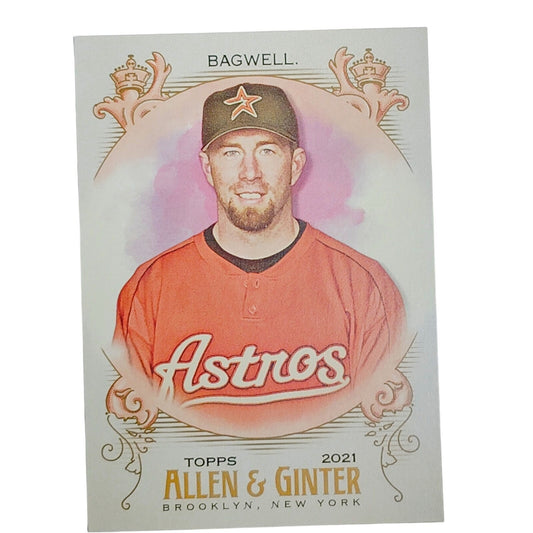 2021 Topps Allen & Ginter #20 Jeff Bagwell Houston Astros First Baseman - VG/EX