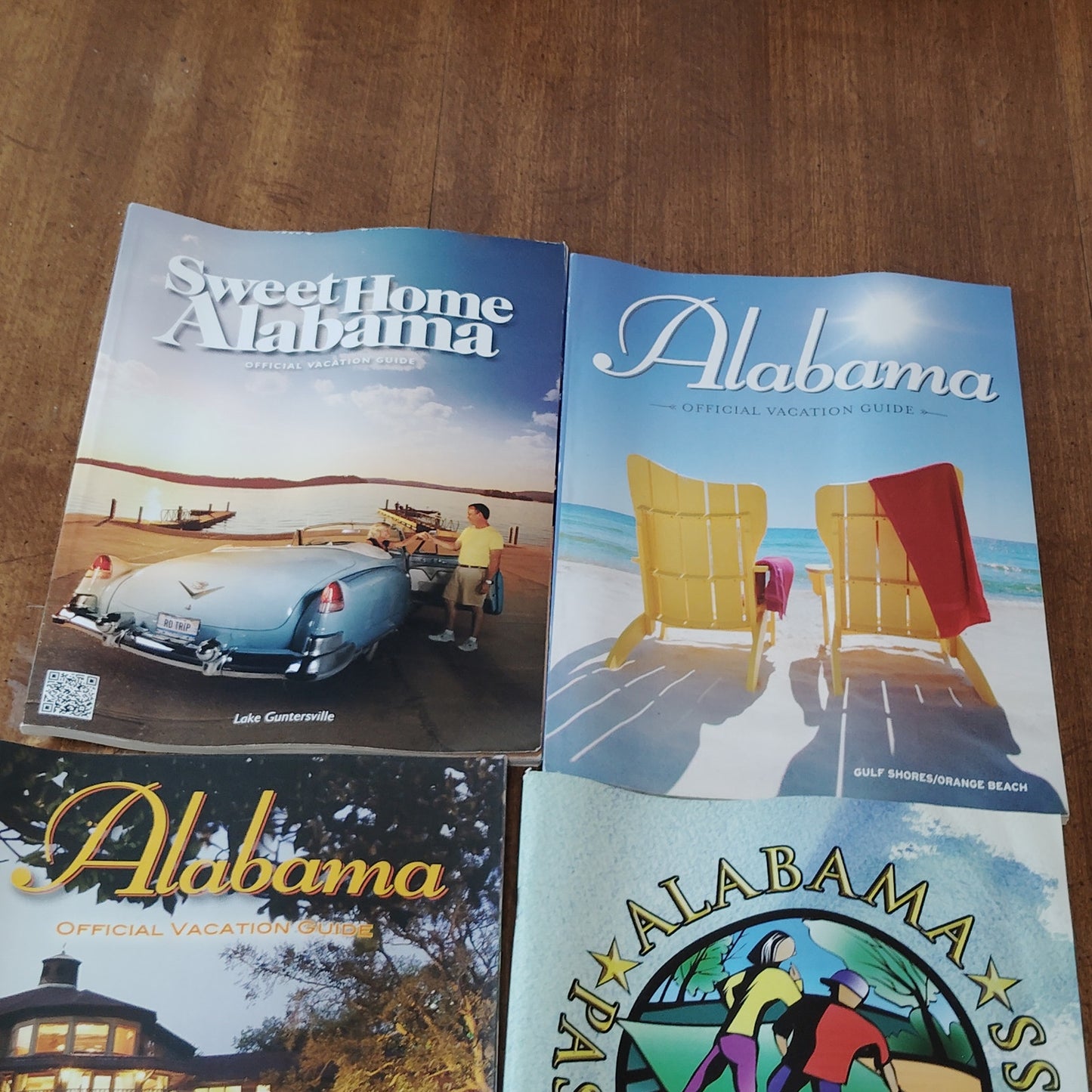 Vintage Alabama Travel Ephemera Lot - 2008-2012 Vacation Guides & More